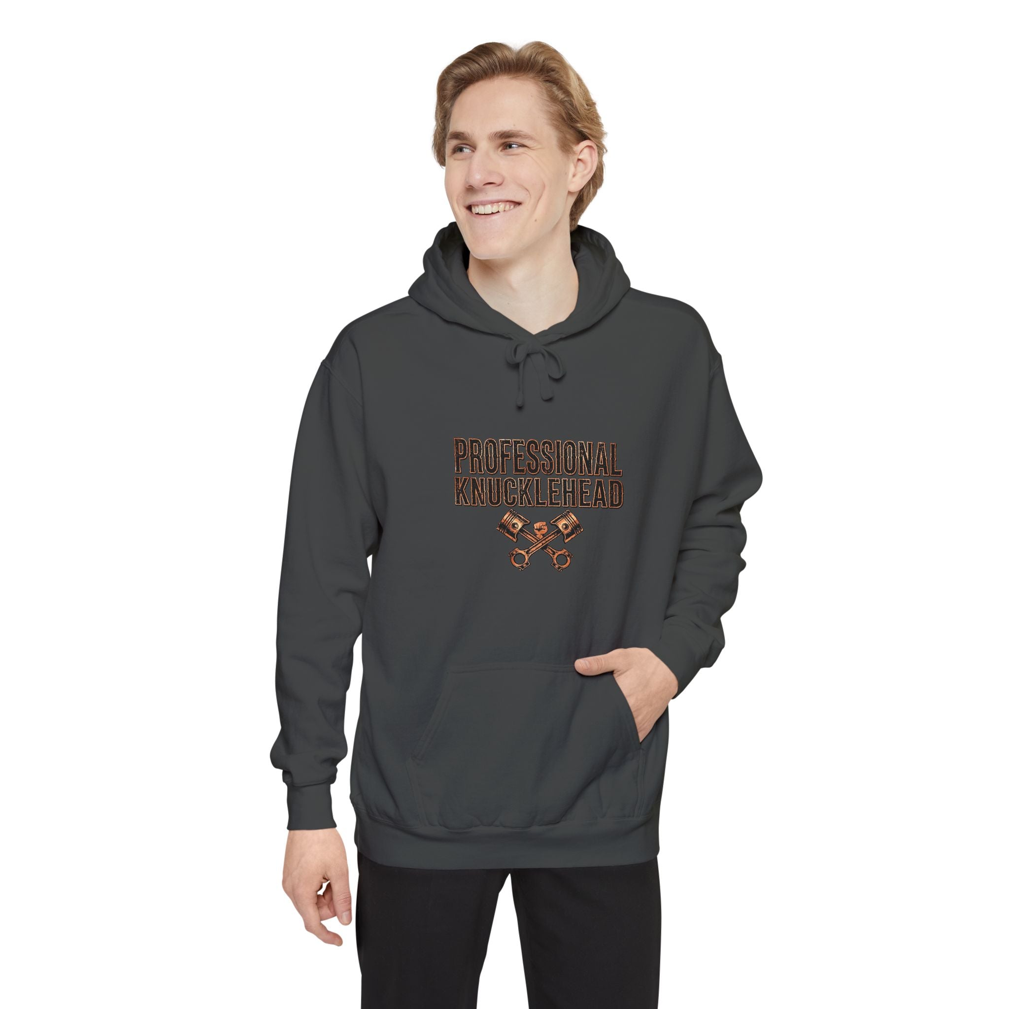 Professional Knucklehead Hoodie — Funny Vintage Boxing Fist Pullover