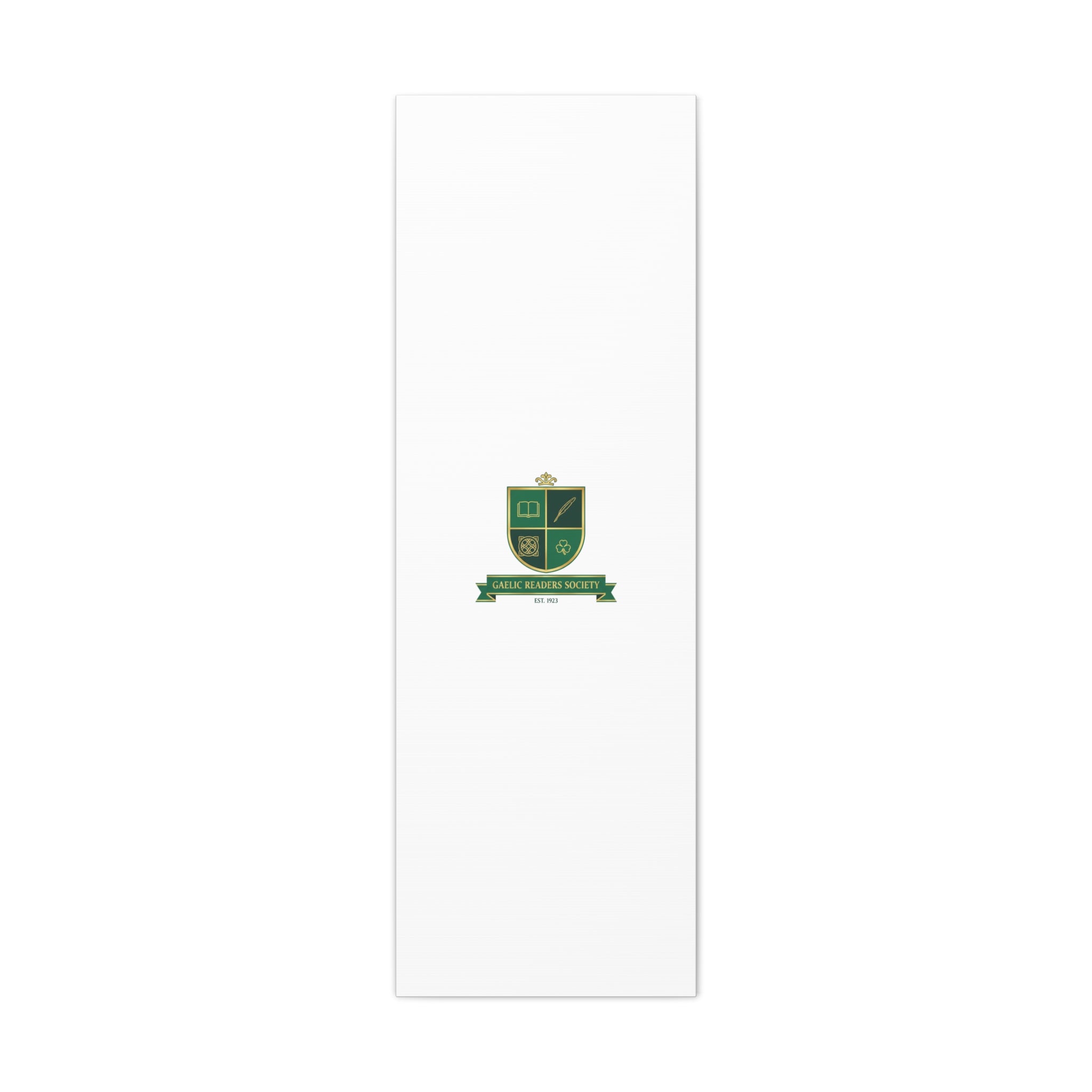 Gaelic Crest Shield Canvas | Celtic crest, Irish heritage logo 16" x 48" (Vertical) 1.25"