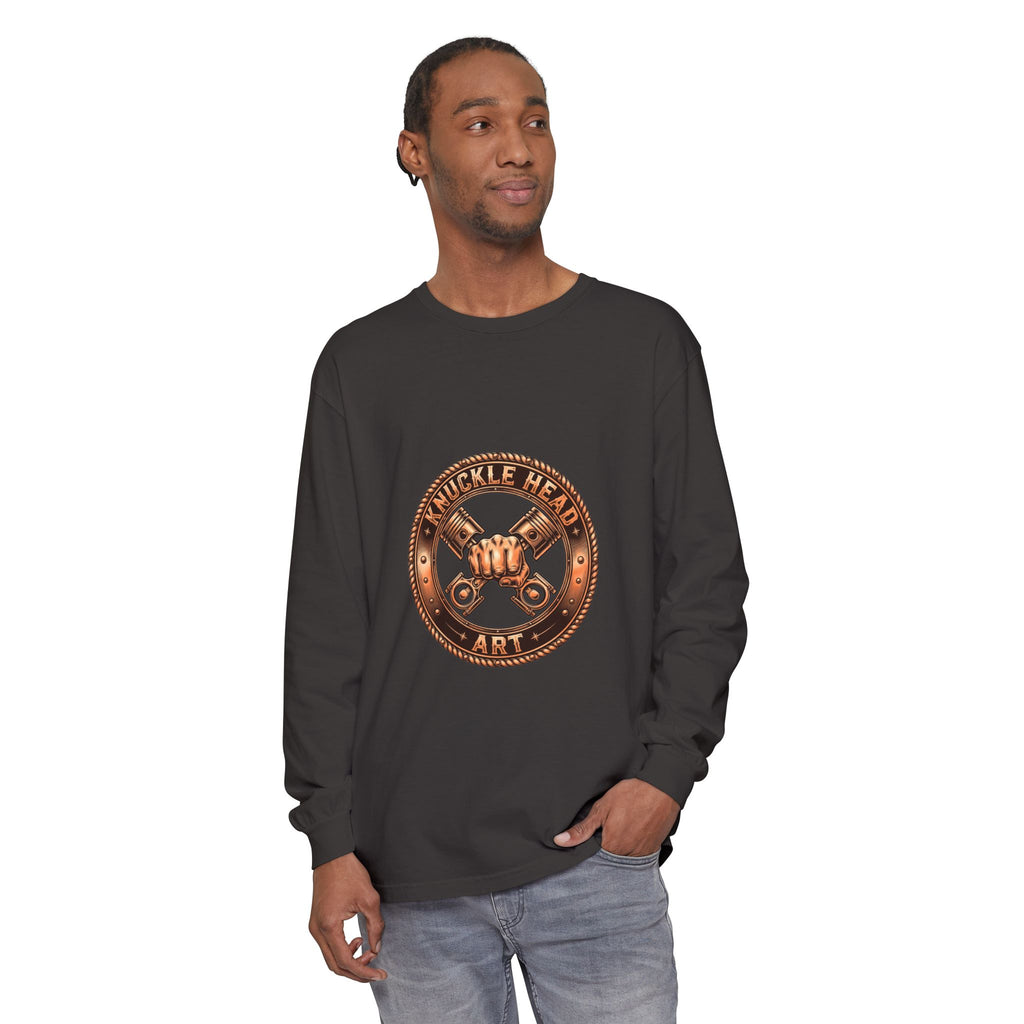 Knucklehead Art Emblem Long Sleeve Tee