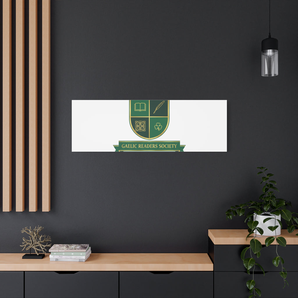Gaelic Crest Shield Canvas | Celtic crest, Irish heritage logo 36" x 36" 1.25"