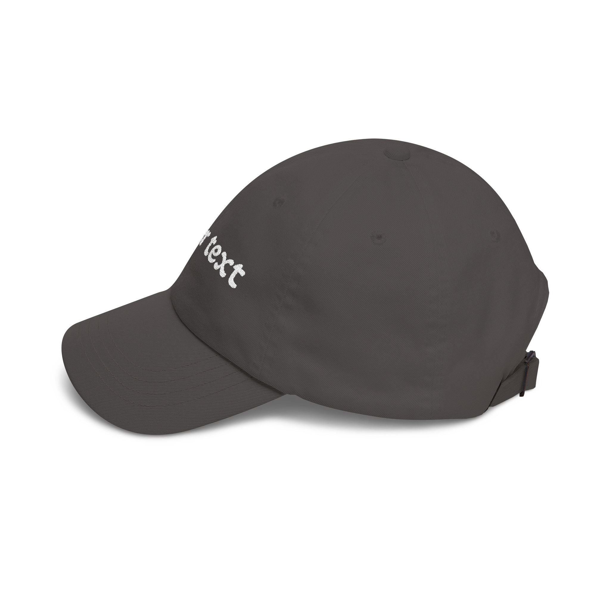 Custom Script Text Dad Cap | Personalized Embroidered Baseball Hat