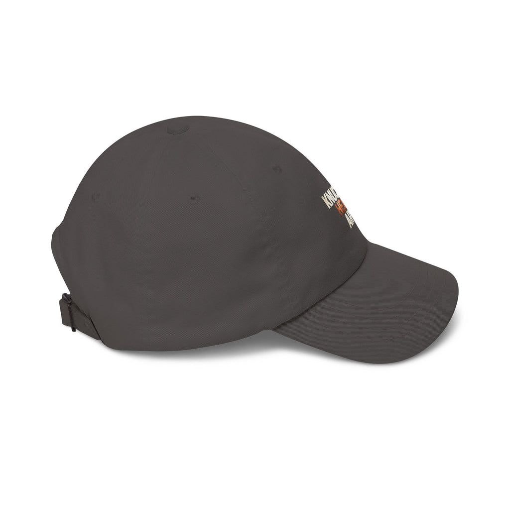 Classic Dad Cap — 'Knowledge Is Power' Embroidered Baseball Hat