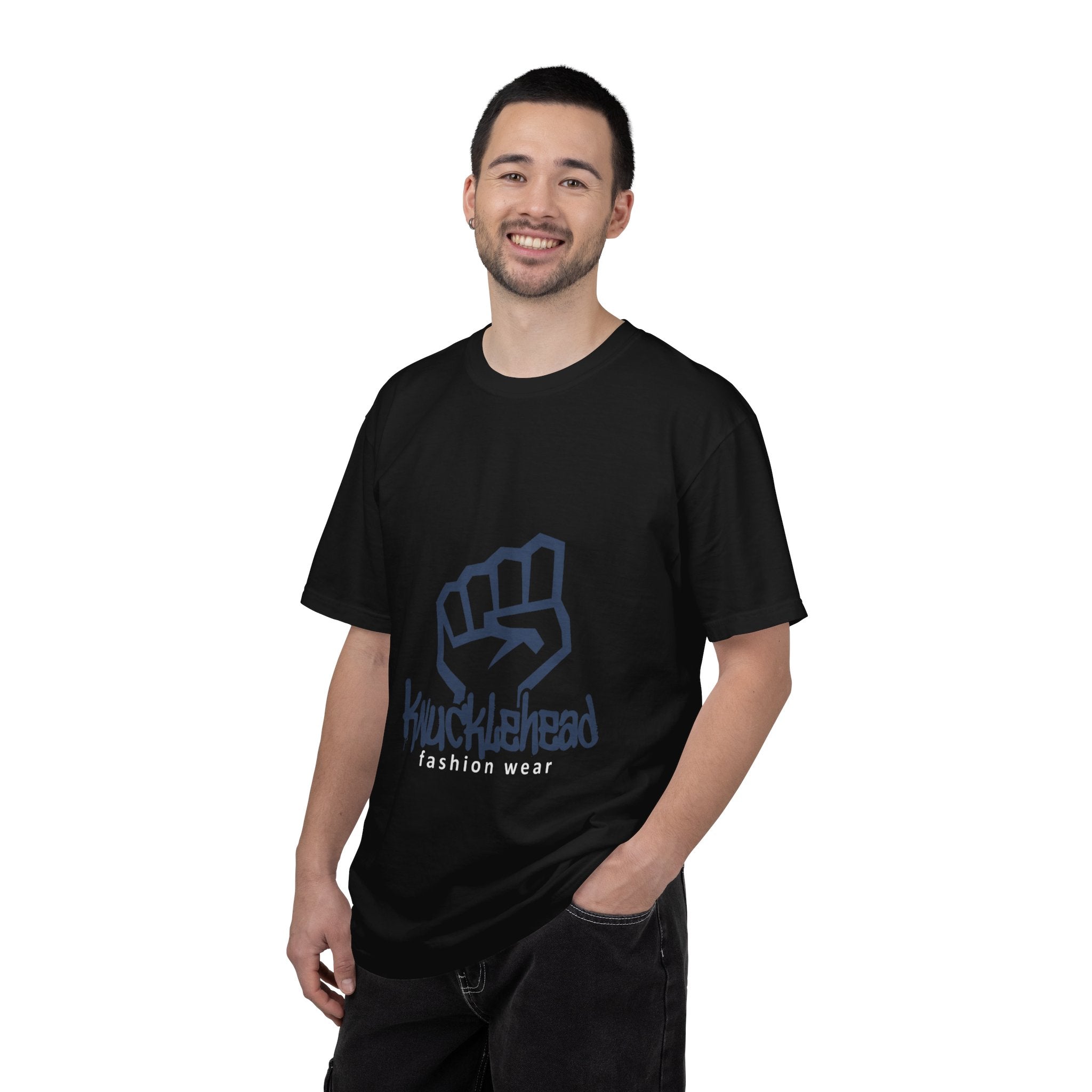 Knucklehead Fist Graphic T-Shirt — Casual Streetwear Tee Berry