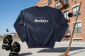 Men's Hockey Crew Sweatshirt, True Navy 2x-large
