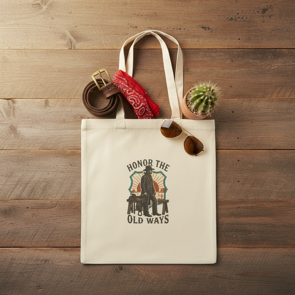 Honor Tote - Flat Lay