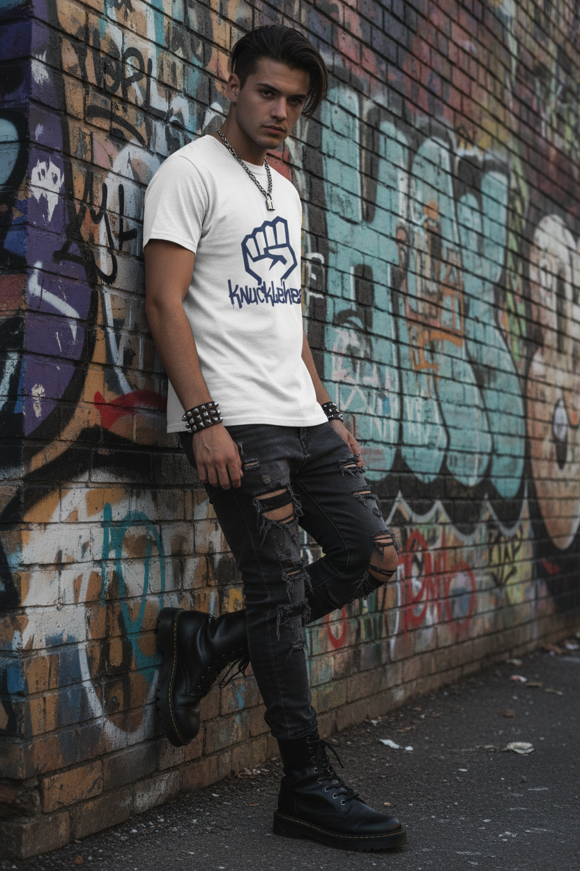 KH Punk Tee - Brick Wall