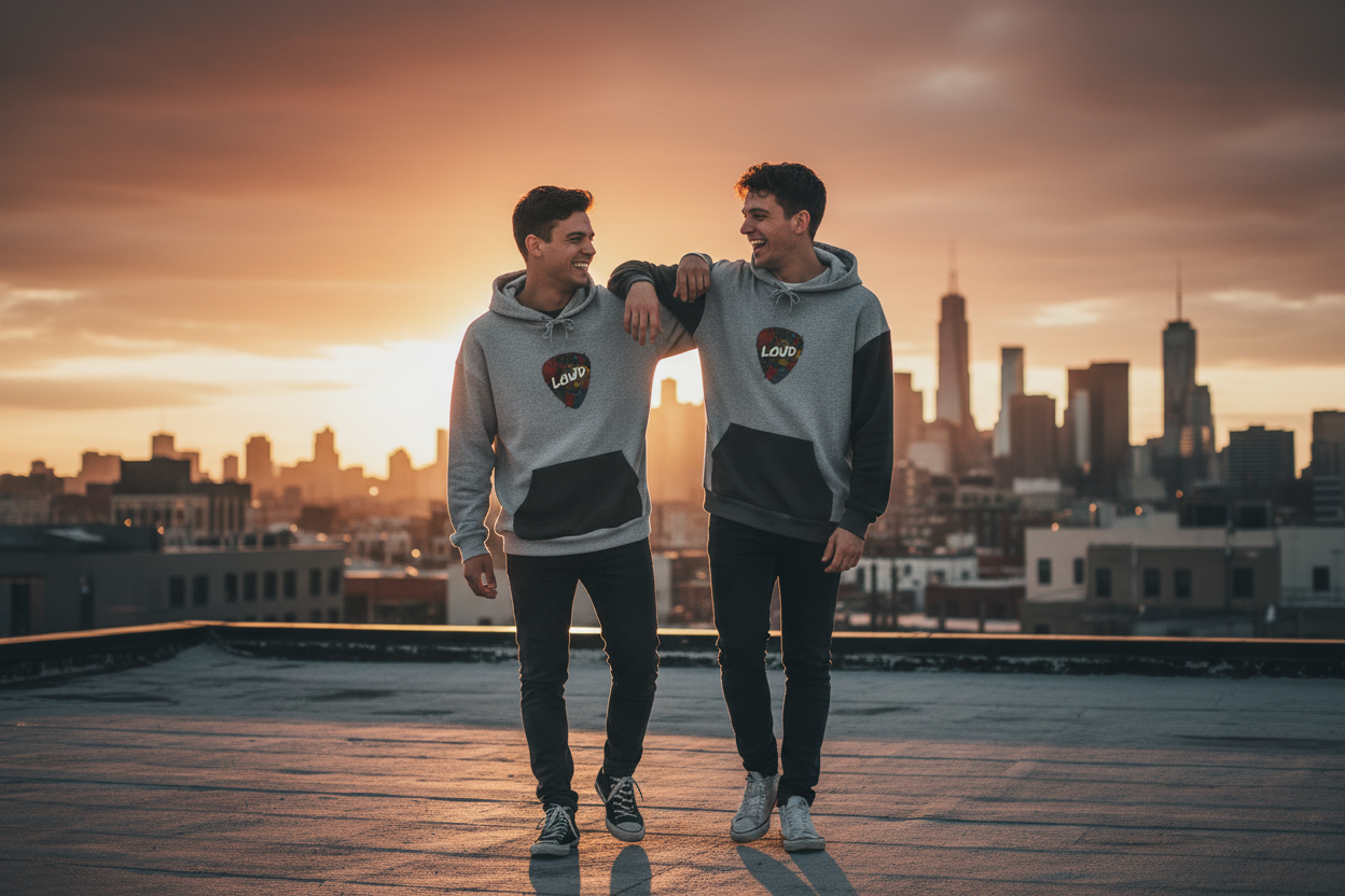 LOUD Hoodie - Rooftop
