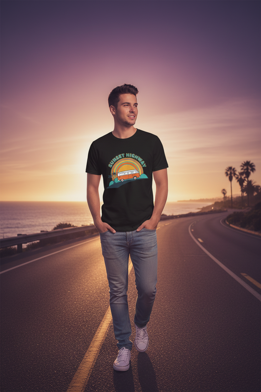 Sunset Highway Tee - Highway