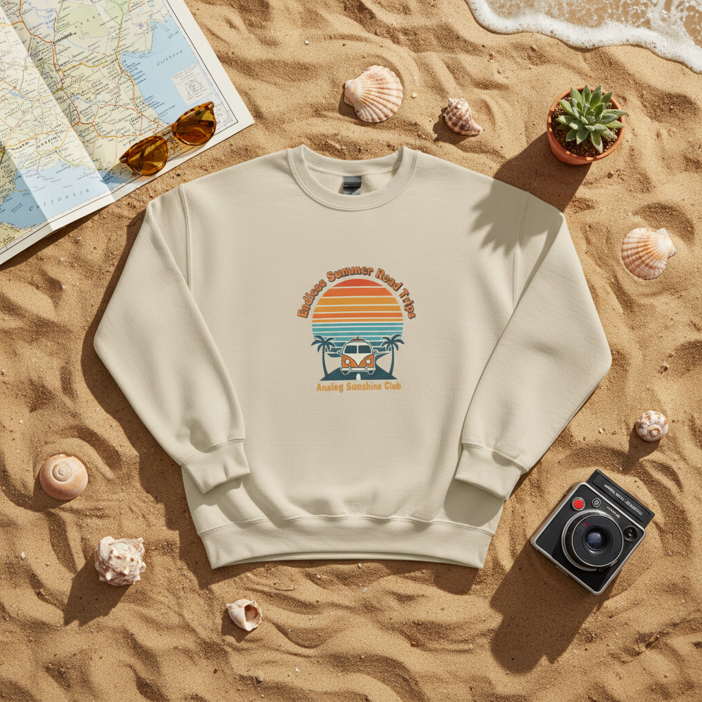 Vintage Camper - Flat Lay